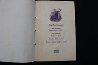1916-1926 FLAG DAY SERVICES PROGRAMS - B.P.O. OF ELKS - LOT OF 6 - K 3053