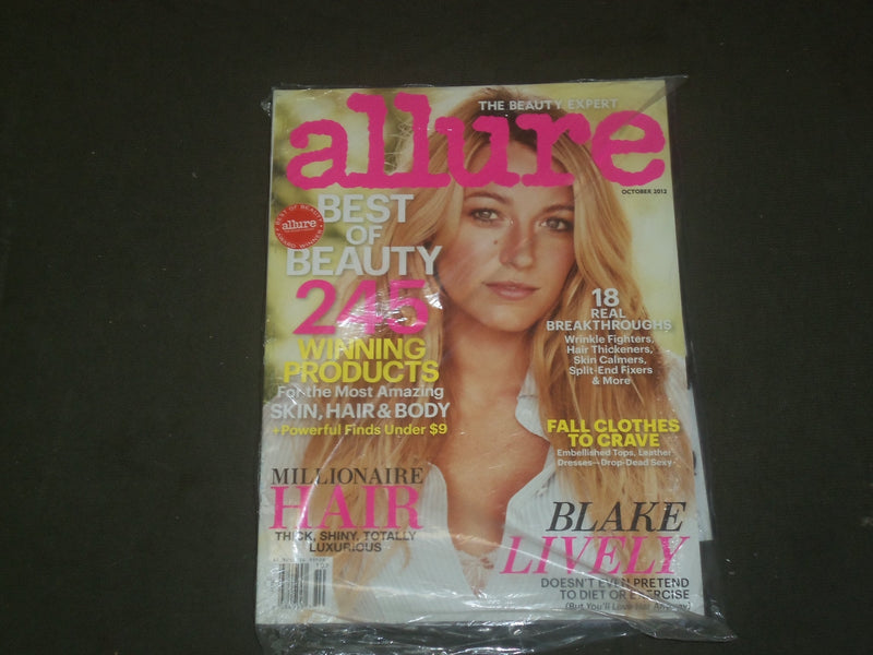 2012 OCTOBER ALLURE MAGAZINE - BLAKE LIVELY COVER - B 1495