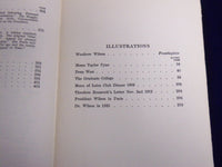 1924 WOODROW WILSON A CHARACTER STUDY BOOK BY ROBERT EDWARDS ANNIN - KD 703L