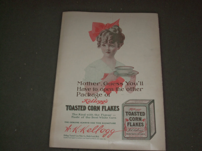 1910 JULY 9 COLLIER'S MAGAZINE - COUNTRY LANES - F 613