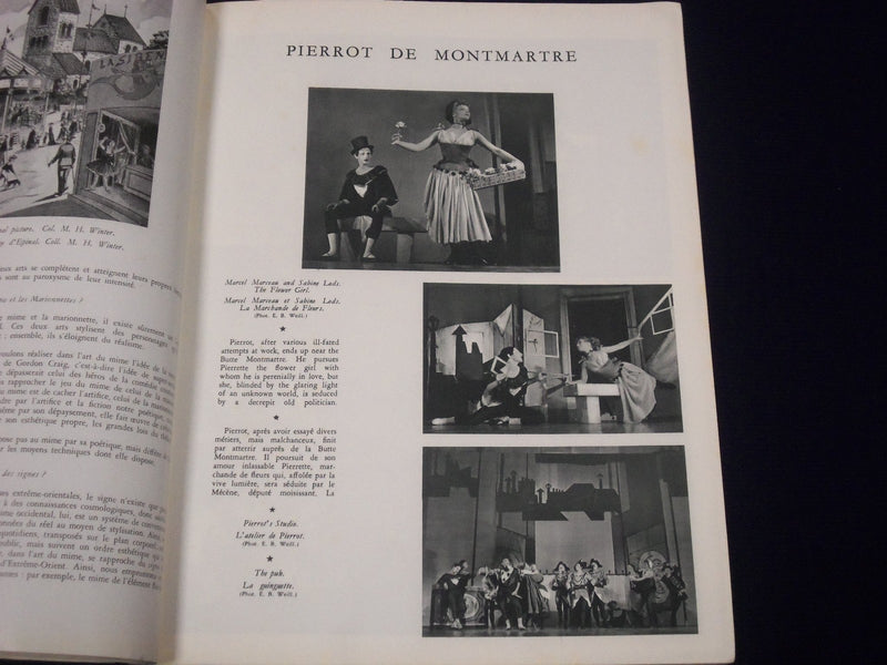 1953 OPERA BALLET MUSIC HALL BOOK - ENGLISH & FRENCH - GREAT PHOTOS - J 1776