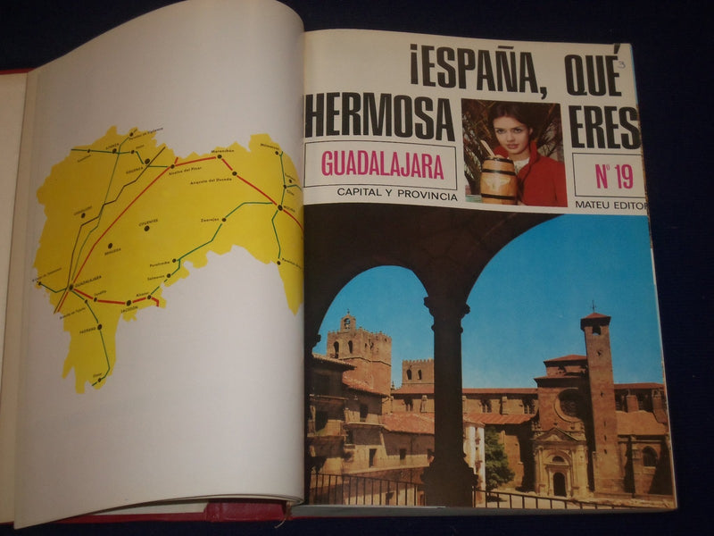1966 ESPANA QUE HERMOSA ERES SET OF 3 VOLUMES - SPAIN - GREAT PHOTOS - KD 1402