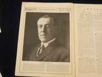 1917 APRIL 5 LESLIE'S WEEKLY MAGAZINE - U. S. BATTLESHIP - ST 6137