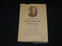 1969 THE PAPERS OF WOODROW WILSON HARDCOVER BOOK BY LINK - VOLUME 6 - KD 7495