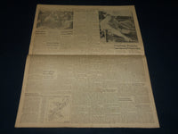 1945 APRIL 12 CEREBRAL HEMORRHAGE FATAL TO PRESIDENT - EXTRA NEWSPAPER - NP 4883