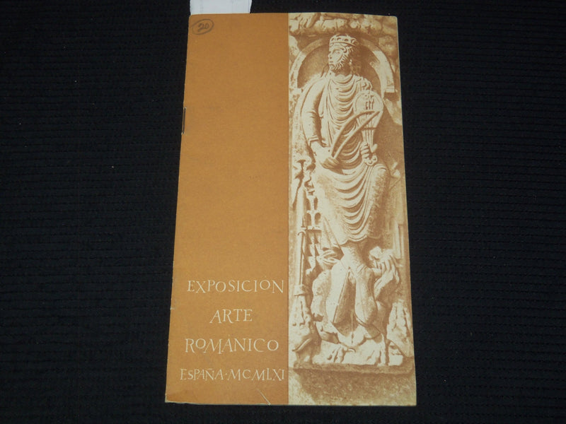 1961 EXPOSITION ARTE ROMANTICO ESPANA BOOKLET - K 2621
