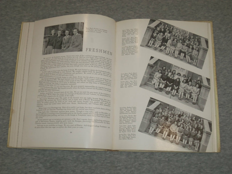 1944 ELMIRA COLLEGE YEARBOOK - ERLMIRA, NEW YORK - YB 2060