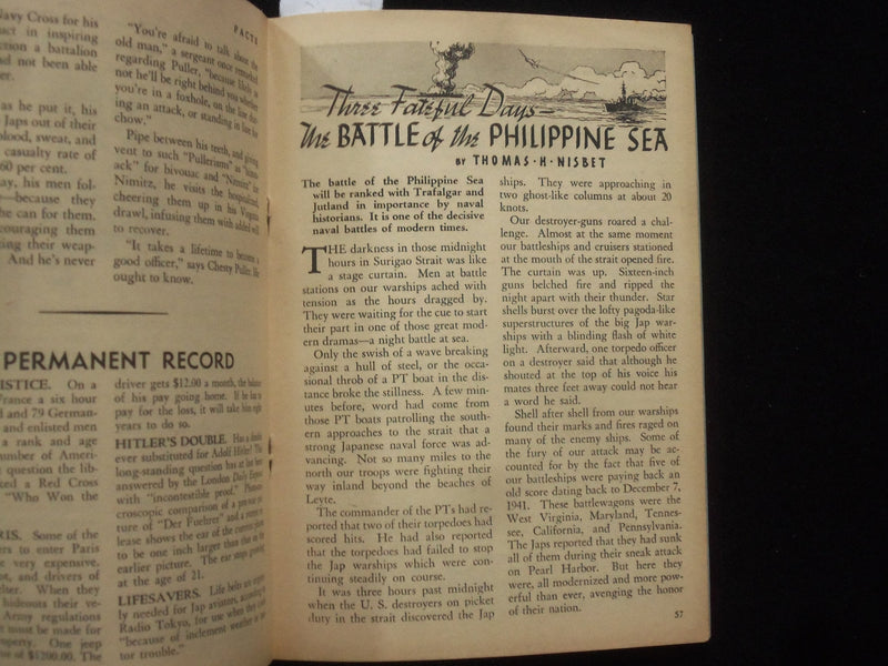 1945 FEBRUARY FACTS MAGAZINE - THE MAGAZINE OF ESSENTIAL READING - J 9982