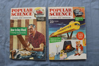 1943-1953 POPULAR SCIENCE & MECHANICS TODAY MAGAZINES- LOT OF 12 - O 3880