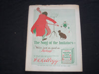 1910 MAY 28 THE SATURDAY EVENING POST MAGAZINE - ILLUSTRATED COVER - SP 482