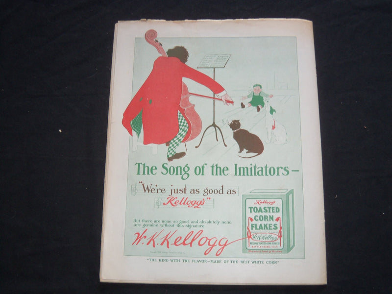 1910 MAY 28 THE SATURDAY EVENING POST MAGAZINE - ILLUSTRATED COVER - SP 482
