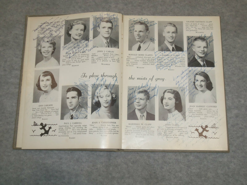1953 THE RAMSEY HIGH SCHOOL YEARBOOK - RAMSEY, NEW JERSEY - YB 2081