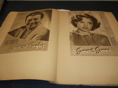 "MY SCRAPBOOK OF MOVIE STARS" - LOMBARD - AMACHE - 32A