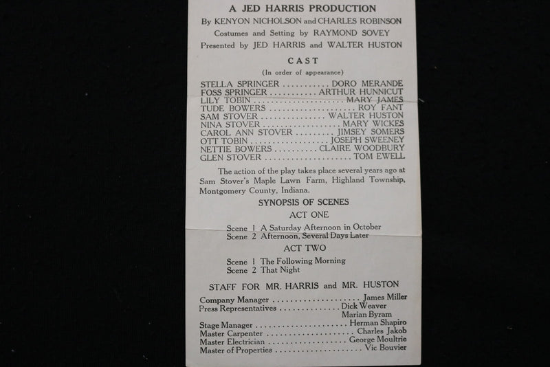 1946 JAN 14 WALTER HUSTON IN 