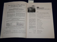 1961 JULY-AUGUST ALA BULLETIN - FIRST REPORT OF THE MISSION TO THE USSR - K 522