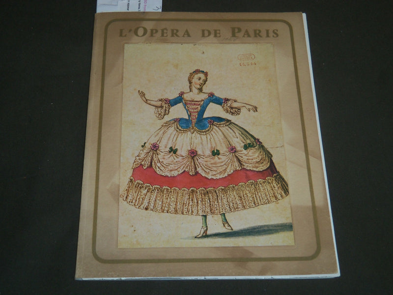 1958 L'OPERA DE PARIS PROGRAM - SOFTCOVER - GREAT PHOTOS - J 4840
