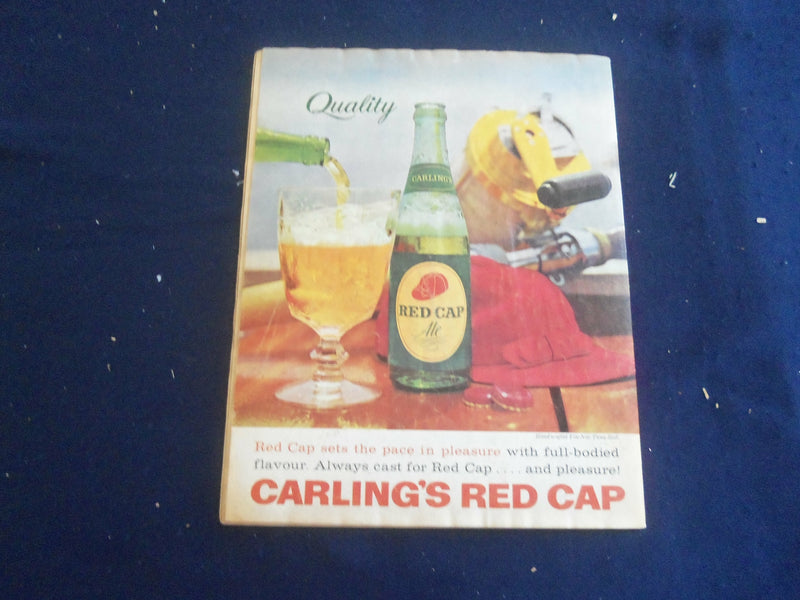 1960 FEBRUARY HOCKEY PICTORIAL MAGAZINE - VIC STASIUK COVER - ST 200J