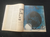 1964 JULY BOYS' LIFE MAGAZINE - NICE ILLUSTRATED COVER OF U.S. MAP - ST 3770Y
