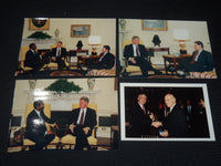 F. W. DE KLERK - MANDELA - CLINTON - CANDID PHOTOS - 51 TOTAL PHOTOS - #15