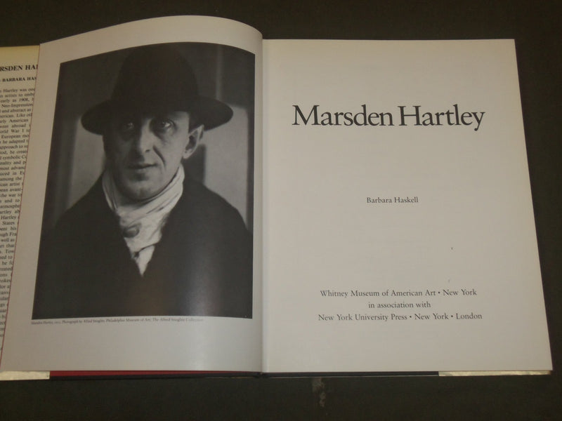 1980 MARSDEN HARTLEY BY BARBARA HASKELL - GREAT PRINTS - I 32