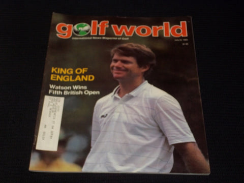 1983 JULY 22 GOLF WORLD MAGAZINE - TOM WATSON FRONT COVER - E 6962