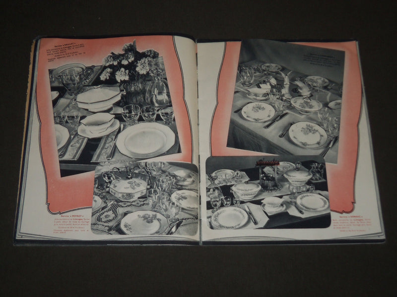 1950'S SALMON & LIMOGES CIE LES PORCELAINES FRENCH CATALOGUE - FR 503
