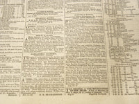 1850 THE REPUBLIC DAILY NEWSPAPER LOT OF 4 ISSUES - WASHINGTON - NP 3297L