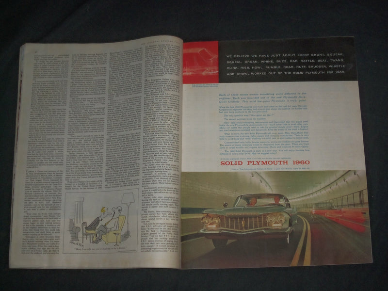 1960 JANUARY 2 THE SATURDAY EVENING POST MAGAZINE - ILLUSTRATED COVER - SP 2481Q