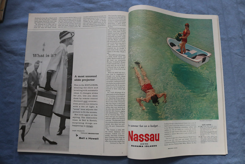 1959 JUNE HOLIDAY MAGAZINE - WASHINGTON, D.C. - CAMBRIDGE UNIVERSITY - SP 4786X