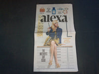 2018 MAY 9 NEW YORK POST ALEXA SECTION - ANNA FARIS COVER - NP 3998