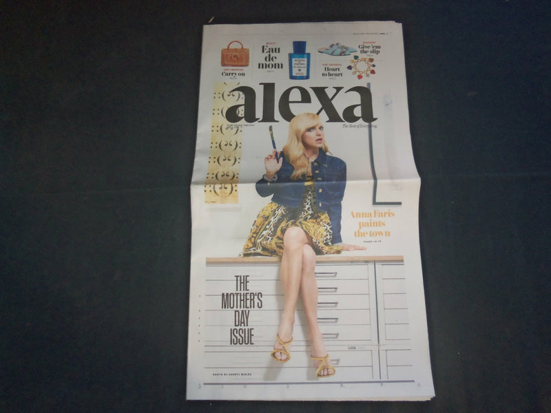 2018 MAY 9 NEW YORK POST ALEXA SECTION - ANNA FARIS COVER - NP 3998