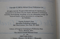 1989 THE CLASSICAL GREEKS HARDCOVER BOOK BY MICHAEL GRANT - KD 9669