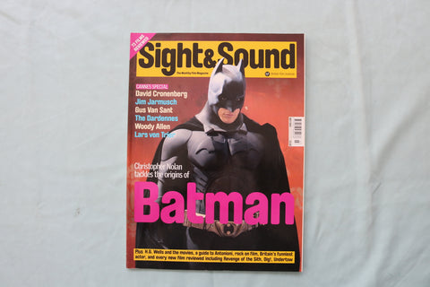 2005 JULY SIGHT & SOUND MAGAZINE - BATMAN COVER - E 19435