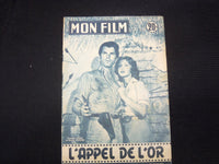 1956 AUGUST 1 MON FILM FRENCH MAGAZINE - LAMAS & FLEMING COVER - E 26118