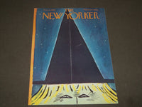 1962 OCTOBER 27 NEW YORKER MAGAZINE FRONT COVER ONLY - GREAT ART FOR FRAMING