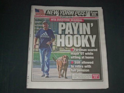 2019 JULY 10 NEW YORK POST NEWSPAPER - MLB HOME RUN EXPLOSTION - SHOW SOME BALLS