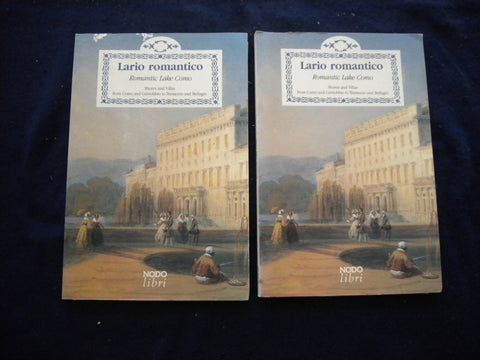 1995 ROMANTIC LAKE COMO - NODO LIBRI - LOT OF 2 - SOFTCOVER BOOKS - KD 8026
