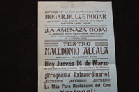 1930'S SPANISH MOVIE ANNOUNCEMENTS - LOT OF 3 - K 2857