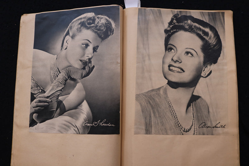 MOVIE STARS SCRAPBOOK, LOADED - ANN SHERIDAN - JUDY GARLAND - E 24910