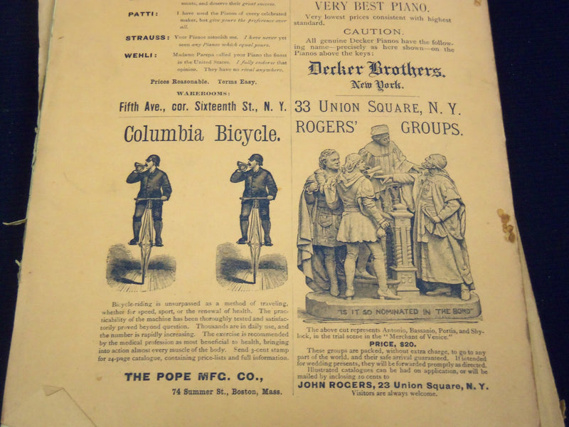 1880 APPLETON'S JOURNAL LOT OF 12 ISSUES COMPLETE YEAR - NICE STORIES - WR 688