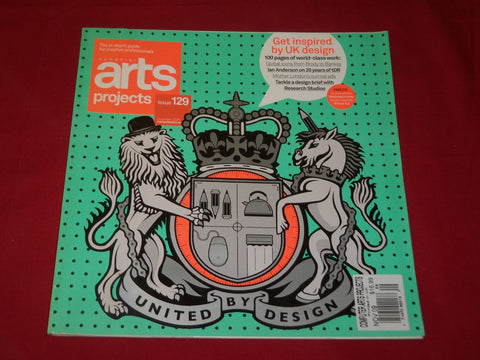 2009 NOVEMBER COMPUTER ARTS PROJECT MAGAZINE ISSUE NO. 129 WITH CD - RC 677