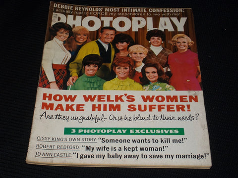 1970 FEBRUARY PHOTOPLAY MAGAZINE - LAWRENCE WELK FRONT COVER - E 932