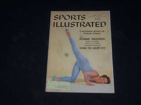 1957 AUGUST 5 SPORTS ILLUSTRATED MAGAZINE - BONNIE PRUDDEN - SP 8844