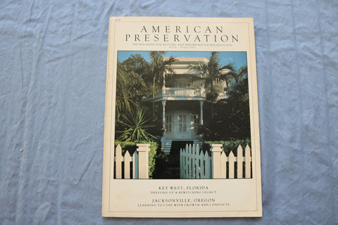 1980 MAY-JUNE AMERICAN PRESERVATION MAGAZINE - KEY WEST, FLORIDA - ST 5509V