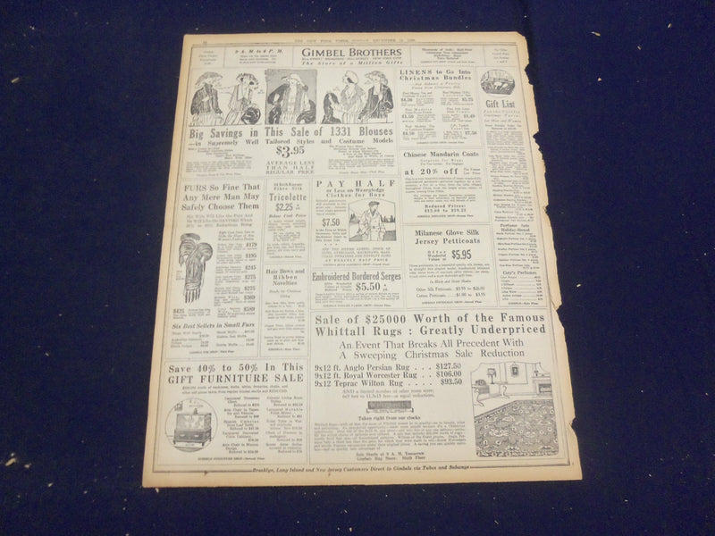 1920 DECEMBER 19 NEW YORK TIMES - TY COBB SIGNS AS MANAGER OF TIGERS - NT 8499