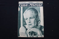 1935 MAY 3 CINE-MIROIR MAGAZINE - MARLENE DIETRICH COVER - E 25149
