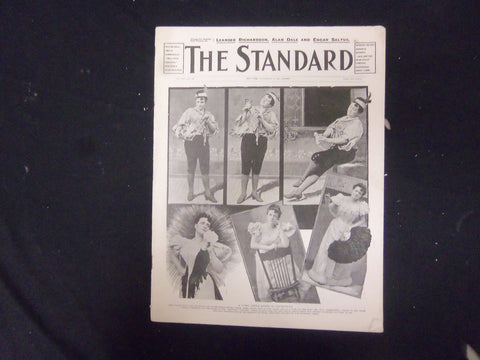 1896 DECEMBER 12 THE STANDARD MAGAZINE- COMIC OPERA QUEEN IN VAUDEVILLE- ST 3206