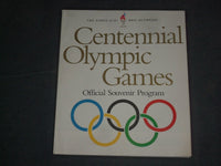 1996 CENTENIAL OLYMPICS GAMES SOUVENIR PROGRAM - B 6466
