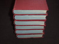 1921-1922 GOTTFRIED KELLER GERMAN BOOK LOT OF 6 - VOLUMES 1-6 - KD 2094