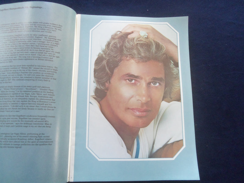1960'S AN EVENING WITH ENGELBERT PROGRAM - J 8376
